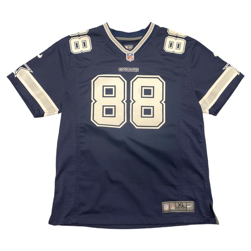 Dallas Cowboys Dez Bryant 88 NFL Nike On Field Blue Jersey XL Womens